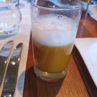 Kürbis-Karotten-Schaumsüppchen at Winelonge in Lermoos