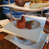 Räuchertofu, Blumenkohlwings at Winelonge in Lermoos