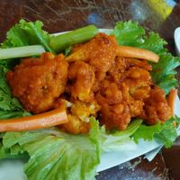 Cauliflower wings at El Wagon in Manuel Antonio