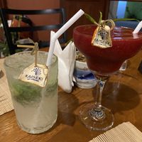 Samba Capirina & Frozen purple Daiquiri  at Kaiseki in Sucre