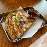 Green Onion Pancakes at Bang Bang Noodles in Los Angeles