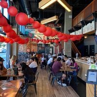 Interior at Bang Bang Noodles in Los Angeles