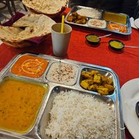 Vegetarian Thali at Indian Curry in Da Nang