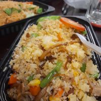New fried rice dish at Vinh An Chay in Ho Chi Minh City