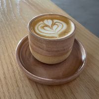 Flat white with oat milk   at Flat White Specialty Coffee - Al Hilal in Doha