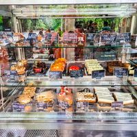 The selection of pastries one day at La Maison (some are vegan) at La Maison in Berlin