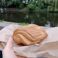 Pain au chocolate, really good!! 🥐✨ at La Maison in Berlin