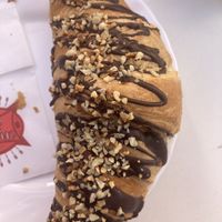 Cornetto alla nutella di soia   at Sorelle Fontebasso Patisserie in Pescara