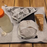 The food packed, as it's served. at Veggie's Corner in Besancon