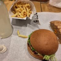 The same food unpacked. at Veggie's Corner in Besancon