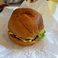 Burger at Veggie's Corner in Besancon