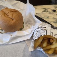 Memphis with Frites at Veggie's Corner in Besancon