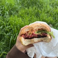 summer burger  at Veggie's Corner in Besancon