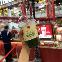 vg matcha milk tea (terminal 21 outlet)  at ChaTraMue in Bangkok