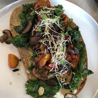 Hummus Pumpkin Bread at Café Nomad - Handschuhsheim in Heidelberg