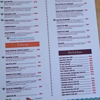 Menu side 2 at Little India - Maybe closed in Merida