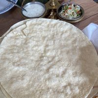 Papadom  at Curry Patta in Estepona