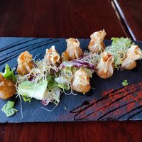 Caramelized Onion Samosas at Tinguaro in La Palma
