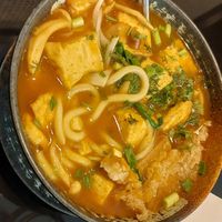 Katsu curry udon at VEGE Kitchen in Warsaw