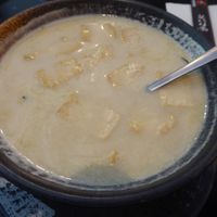 Tofu soup at VEGE Kitchen in Warsaw