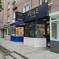 Outside at VEGE Kitchen in Warsaw