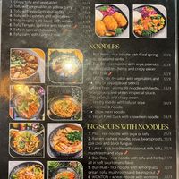 Menu - April25  at VEGE Kitchen in Warsaw