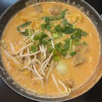 Laksa - portion was too big for me to finishh  at VEGE Kitchen in Warsaw