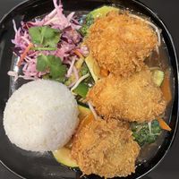 Crispy vegan soya & vegetables   at VEGE Kitchen in Warsaw