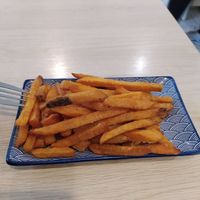 Sweet potato appetizer at VEGE Kitchen in Warsaw