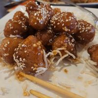 Crispy sesame tofu at Chopsticks in Kent