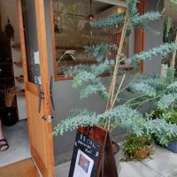 Outside at Mokumoku in Kyoto