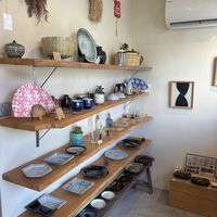 art   at Mokumoku in Kyoto