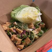 Vegan Nom Tok Salad at Moo Dang in Reno