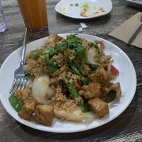 Basil fried rice   at Moo Dang in Reno