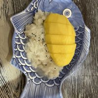 Mango sticky rice which is supposed to be vegan as is but still ask!  at Moo Dang in Reno