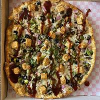 Vegan Bombay Garlic at Pizza Twist in Reno