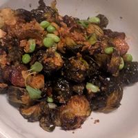 Brussel sprouts starter at Boozehounds in Palm Springs