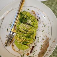 Avocado Toast with nut cheese- take this! at Sweet Secret in Nha Trang