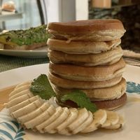 Banana pancakes  at Sweet Secret in Nha Trang