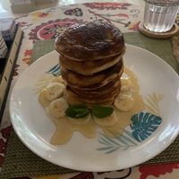 Banana pancakes  at Sweet Secret in Nha Trang