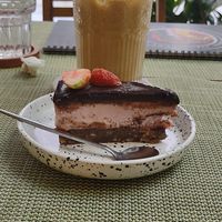 Strawberry chocolate at Sweet Secret in Nha Trang