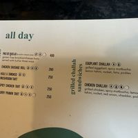 Not vegan  at Earth Mama Smoothie Bar & Kitchen in Anjuna