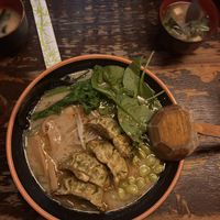 Spinach Ramen  at The Ramen Bar in Dublin