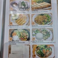 Vegan menu 2 at Pho Gia Hoi in Haymarket