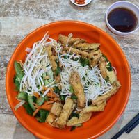 Stir fried tofu lemongrass & chilli with vermicelli noodle at Pho Gia Hoi in Haymarket