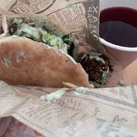 Sandwich pita au falafel   at La Cantine de Sam - Rue des Fossés Saint-Marcel in Paris