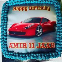 Verjaardagstaart at Taart&Macarons in Zwaag