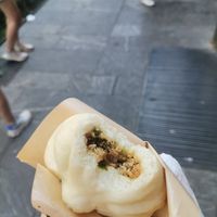 Bao pelle di tofu e pepe at Bao Zi in Milan