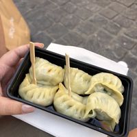 ravioli verdure  at Bao Zi in Milan