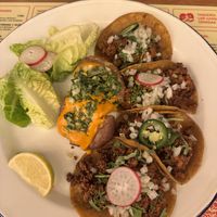 Vegan Chorizo Tacos  at Los Carnales in Cologne